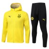 Borussia Dortmund Homen Casaco Capuz Treino 2025-26 Amarela
