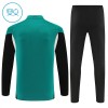 Liverpool Criança Conjunto de Moletom de Treino Quarto-Zíper 2025-26 Verde