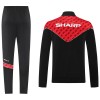 Manchester United Homen Casaco de Treino Conjunto 2025-26 Vermelha