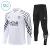 Paris Saint-Germain Criança Conjunto de Moletom de Treino Quarto-Zíper 2025-26 Branca