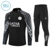 Paris Saint-Germain Criança Conjunto de Moletom de Treino Quarto-Zíper 2025-26 Preta