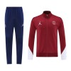 Paris Saint-Germain Homen Casaco de Treino Conjunto 2025-26 Vermelha