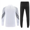 Paris Saint-Germain Homen Conjunto de Moletom de Treino Quarto-Zíper 2025-26 Branca