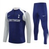 Tottenham Hotspur Homen Conjunto de Moletom de Treino Quarto-Zíper 2025-26 Navy