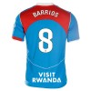 Camisola Atlético Madrid Barrios 8 Homen Equipamento 3ª 2025-26