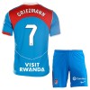 Camisola + Calções Atlético Madrid Griezmann 7 Criança Equipamento 3ª 2025-26