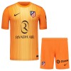 Camisola + Calções Guarda-Redes Atlético Madrid Criança 2025-26 Laranja