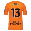 Camisola Guarda-Redes Atlético Madrid Oblak 13 Homen 2025-26 Laranja