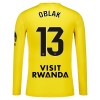 Camisola Guarda-Redes Atlético Madrid Oblak 13 Manga Comprida Homen 2025-26 Amarela
