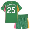 Camisola + Calções Guarda-Redes Manchester City Gianluigi Donnarumma 25 Criança 2025-26 Verde