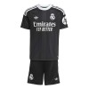 Camisola + Calções Guarda-Redes Real Madrid Criança 2025-26 Preta