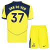 Camisola + Calções Tottenham Hotspur Van De Ven 37 Criança Equipamento 3ª 2025-26
