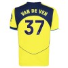 Camisola + Calções Tottenham Hotspur Van De Ven 37 Criança Equipamento 3ª 2025-26
