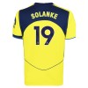 Camisola Tottenham Hotspur Solanke 19 Homen Equipamento 3ª 2025-26