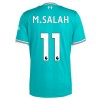 Camisola + Calções Liverpool M.Salah 11 Criança Equipamento 3ª 2025-26