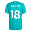 Camisola Liverpool Gakpo 18 Homen Equipamento 3ª 2025-26