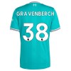 Camisola Liverpool Gravenberch 38 Homen Equipamento 3ª 2025-26