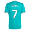 Camisola Liverpool Wirtz 7 Homen Equipamento 3ª 2025-26