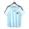 Camisola Argentina 2006 Retro Homen Equipamento 1ª