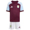 Camisola + Calções Aston Villa Criança Equipamento 1ª 2025-26