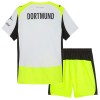Camisola + Calções Borussia Dortmund Criança Equipamento 2ª 2025-26
