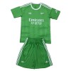 Camisola + Calções Guarda-Redes Arsenal Criança 2025-26 Verde