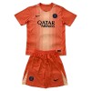 Camisola + Calções Guarda-Redes Paris Saint-Germain Criança 2025-26 Laranja