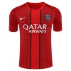 Camisola Paris Saint-Germain Pre-Match Homen 2025-26 Vermelha