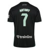 Camisola Real Betis Antony 7 Homen Equipamento 3ª 2025-26