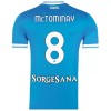 Camisola SSC Napoli McTominay 8 Homen Equipamento 1ª 2025-26