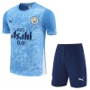 Manchester City Criança Camisolas de Treino 2025-26 Azul