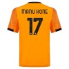 Camisola AS Roma Manu Kone 17 Homen Equipamento 2ª 2025-26