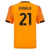 Camisola + Calções AS Roma Dybala 21 Criança Equipamento 2ª 2025-26