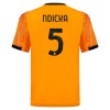 Camisola + Calções AS Roma Ndicka 5 Criança Equipamento 2ª 2025-26