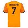 Camisola + Calções AS Roma Pellegrini 7 Criança Equipamento 2ª 2025-26