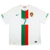 Camisola Portugal Ronaldo 7 2010 Retro Homen Equipamento 2ª