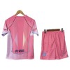 Camisola + Calções Barcelona Criança 2025-26 Rosa - Especial