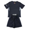 Camisola + Calções Guarda-Redes FC Barcelona Criança 2025-26 Preta