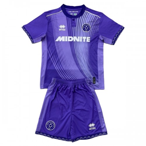 Camisola + Calções Sheffield United Criança Equipamento 3ª 2025-26 Camisola + Calções Sheffield United Criança Equipamento 3ª 2025-26