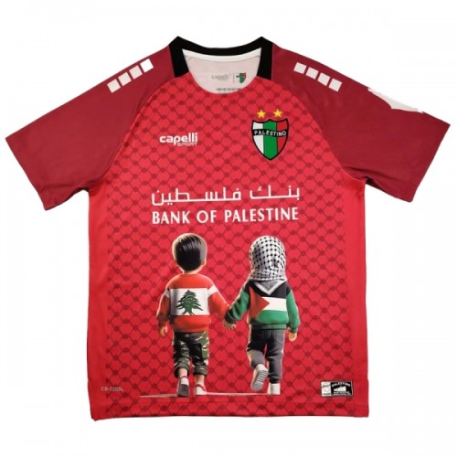 Camisola Club Deportivo Palestino Homen 2025 Vermelha - Especial Camisola Club Deportivo Palestino Homen 2025 Vermelha - Especial
