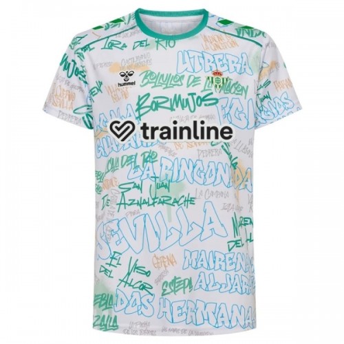 Camisola Real Betis Pre-Match Homen 2025-26 Camisola Real Betis Pre-Match Homen 2025-26