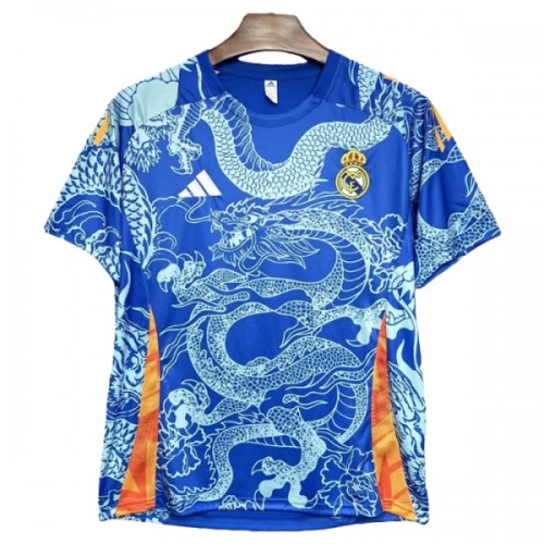 Camisola Real Madrid Dragon Homen 2025-26 Azul - Especial Camisola Real Madrid Dragon Homen 2025-26 Azul - Especial
