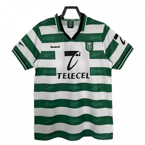 Camisola Sporting CP 1999-2000 Homen Equipamento 1ª Camisola Sporting CP 1999-2000 Homen Equipamento 1ª