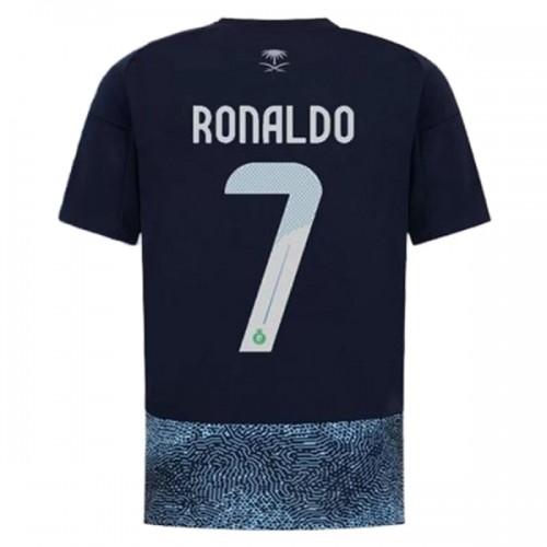 Camisola Al Nassr Ronaldo 7 Homen Equipamento 2ª 2025-26 Camisola Al Nassr Ronaldo 7 Homen Equipamento 2ª 2025-26