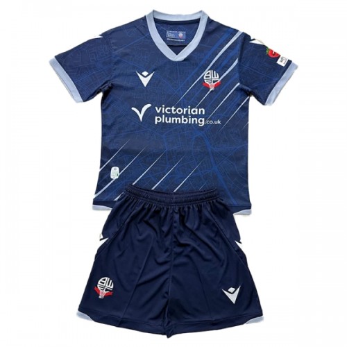 Camisola + Calções Bolton Wanderers Criança Equipamento 2ª 2025-26 Camisola + Calções Bolton Wanderers Criança Equipamento 2ª 2025-26