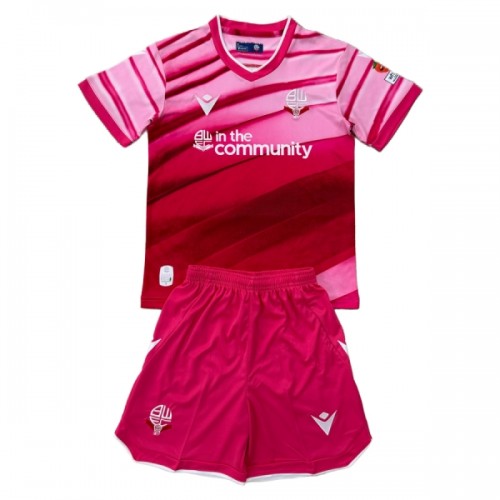 Camisola + Calções Bolton Wanderers Criança Equipamento 3ª 2025-26 Camisola + Calções Bolton Wanderers Criança Equipamento 3ª 2025-26