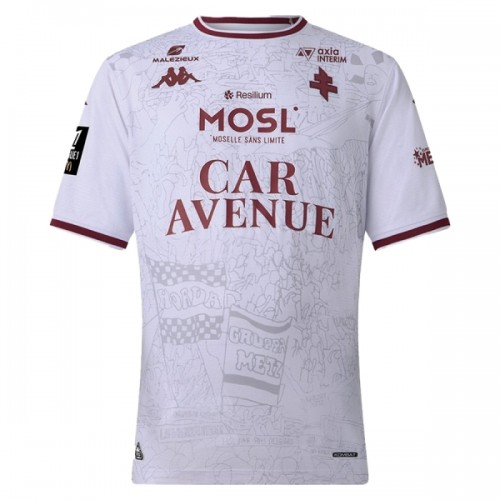 Camisola FC Metz Homen Equipamento 2ª 2025-26 Camisola FC Metz Homen Equipamento 2ª 2025-26