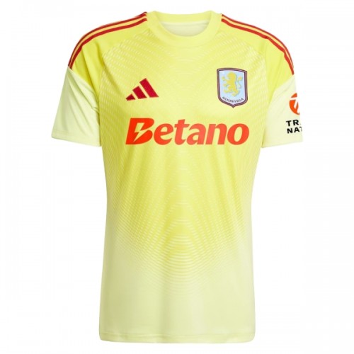 Camisola Guarda-Redes Aston Villa Homen 2025-26 Amarela Camisola Guarda-Redes Aston Villa Homen 2025-26 Amarela
