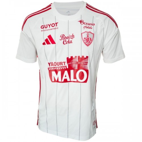 Camisola Stade Brestois Homen Equipamento 2ª 2025-26 Camisola Stade Brestois Homen Equipamento 2ª 2025-26