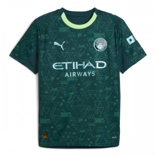 Camisola Manchester City EA Sport Homen Equipamento 4ª 2025-26 Camisola Manchester City EA Sport Homen Equipamento 4ª 2025-26